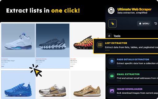 Ultimate Web Scraper screenshot