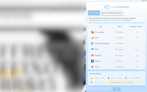nimbusCatcher screenshot
