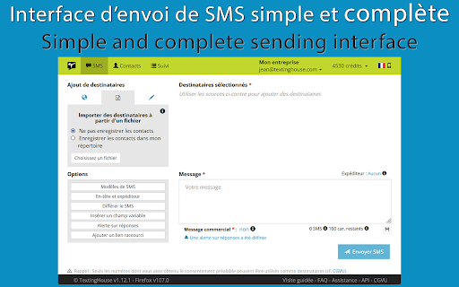 SMS Pro Solutions - TextingHouse screenshot