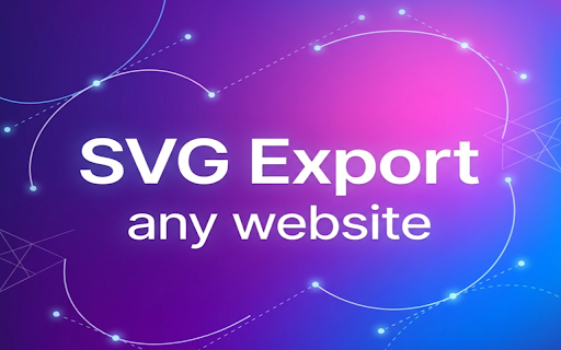 SVG Export - any website screenshot