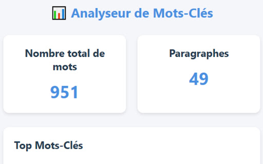 Word Counter & Density Analyzer screenshot