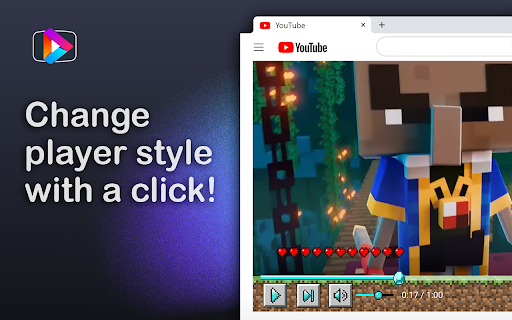 Skins for YouTube player screenshot