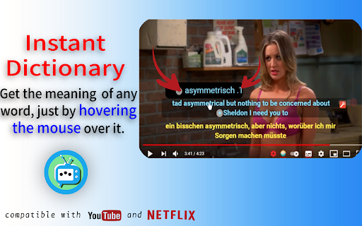Language Learning with Netflix & YouTube-AFL screenshot