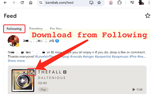 BandLab Music Downloader screenshot