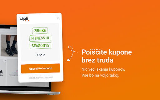 Tipli: Cashback nagrade in kuponi screenshot