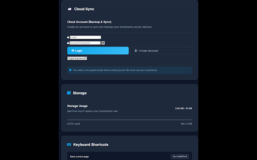 PrivateLinkSaver screenshot