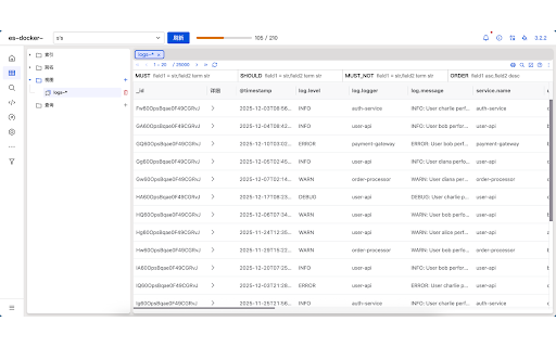 ES Client – Elasticsearch Browser Tool for Devs screenshot