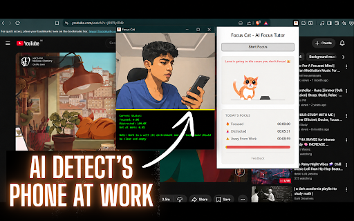Focus Cat - AI Focus Tutor screenshot