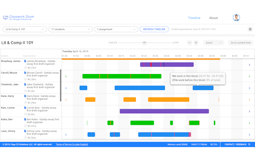 Classwork Zoom for Google Classroom screenshot