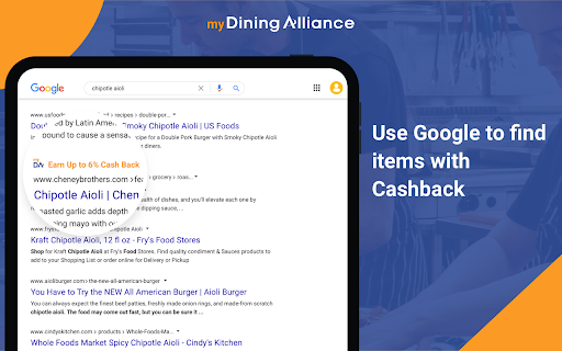 Dining Alliance screenshot