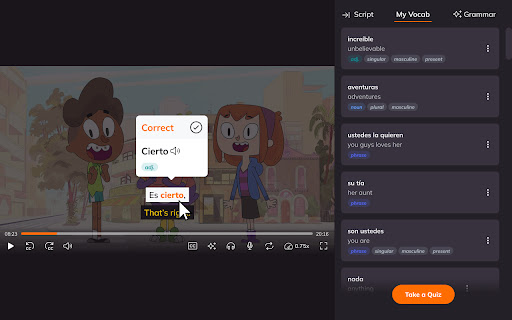 Lingopie: Learn Languages With TV Shows & Movies screenshot