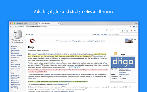 Diigo Web Collector - Capture and Annotate screenshot