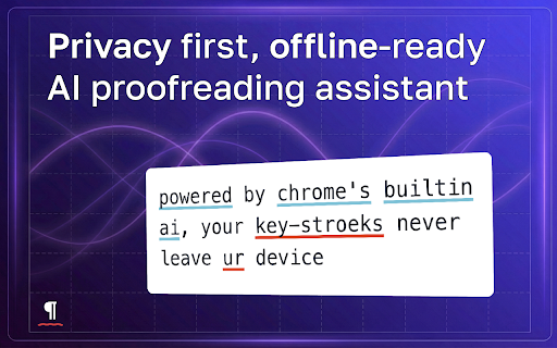 Proofly - Private AI Writing, Proofreading & Grammar Assistant screenshot