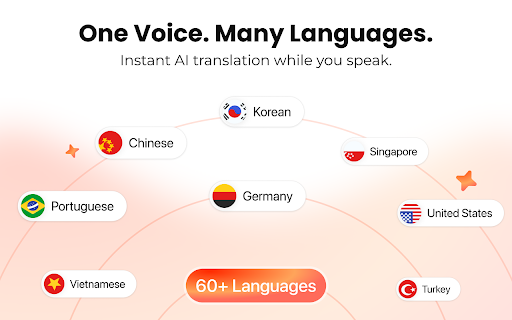 Saydi AI Voice Translator screenshot
