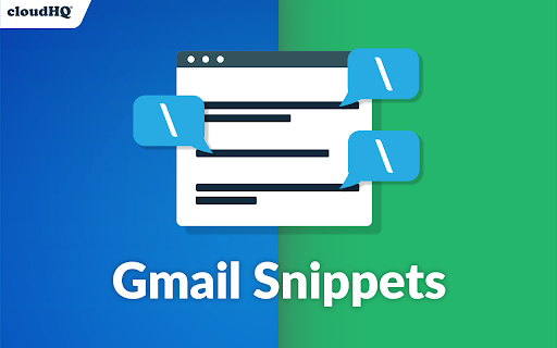 Gmail Snippets by cloudHQ screenshot