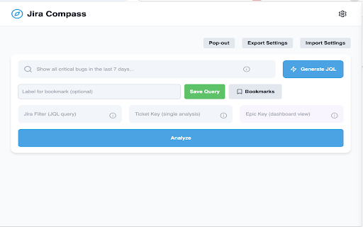Jira Compass screenshot