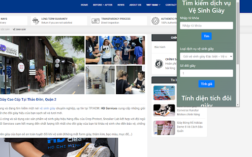 Vệ Sinh Giày screenshot