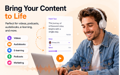 Text to Speech - AI Voice Generator screenshot