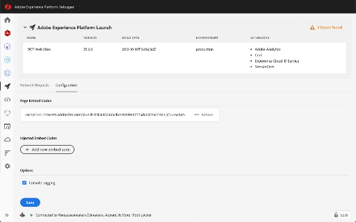 Adobe Experience Platform Debugger screenshot