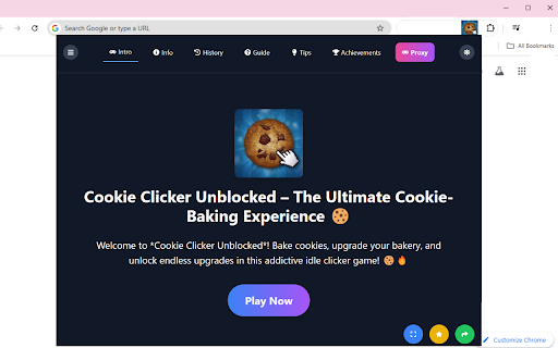 Cookie Clicker Unblocked screenshot