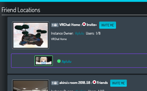 VRC FriendPlus screenshot