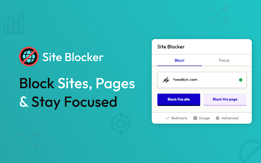 Site Blocker - Block Sites, Pages & Stay Focused screenshot