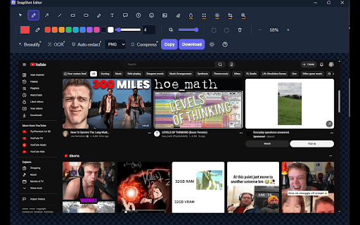SnapShot - Screenshot & Annotate screenshot