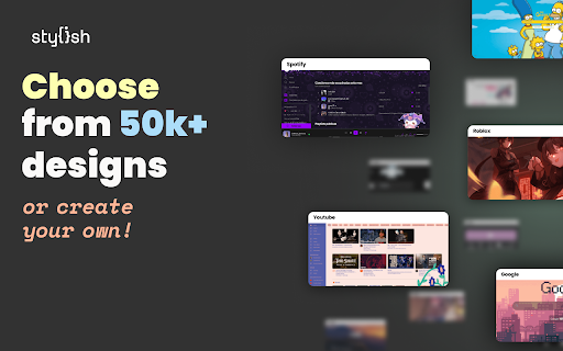 Stylish - Custom themes for any website screenshot
