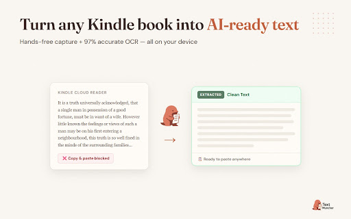 Kindle Text Extractor & OCR - TextMuncher screenshot