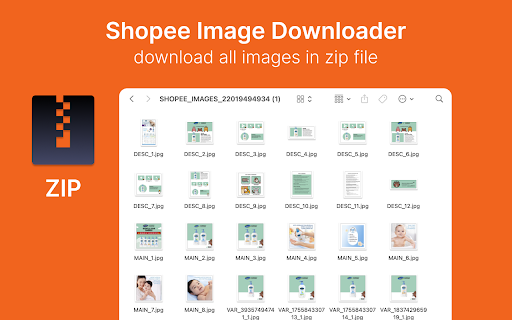 Shopee Image Downloader - Download for Shopee Product Images & Video screenshot