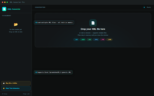 XML Converter Pro screenshot