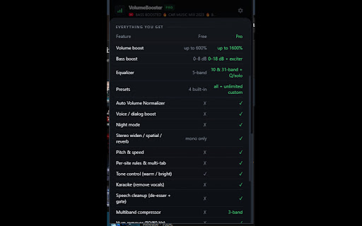 VolumeBooster: Volume & Bass Booster screenshot