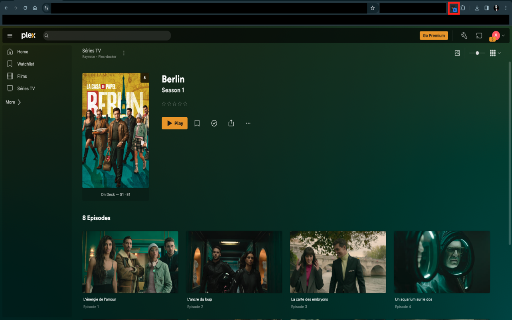 Plex Download Extension screenshot
