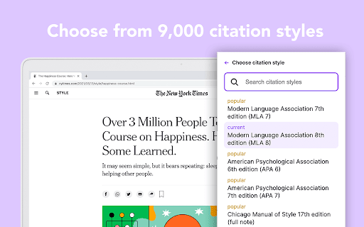 Bibcitation Bibliography & Citation Generator screenshot