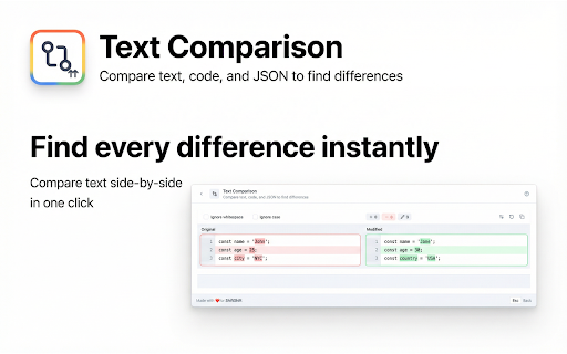 Text Compare screenshot