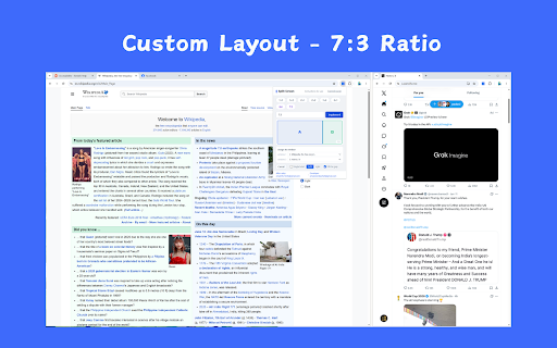 how to split screen screenshot