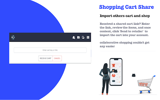 Shopping Cart Share screenshot