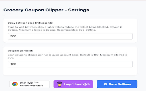 Grocery Coupon Clipper - Kroger, Walgreens, CVS Coupons screenshot