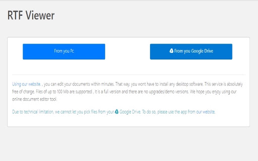 RTF Viewer — Open and Read RTF Files screenshot