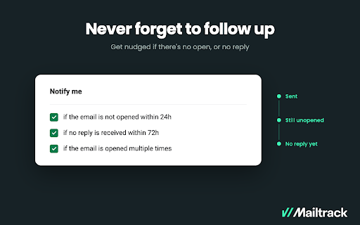 Mailtrack® – Email Tracker for Gmail screenshot