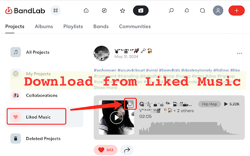 BandLab Music Downloader screenshot