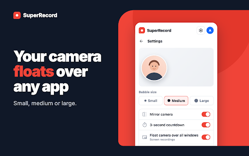 SuperRecord – Screen Recorder with Camera screenshot