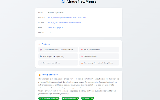 FlowMouse - Mouse Gestures screenshot