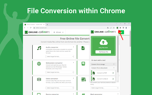 File Converter - By Online-Convert.com screenshot