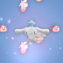 Cinnamoroll Flying in Sweets Live Wallpaper icon