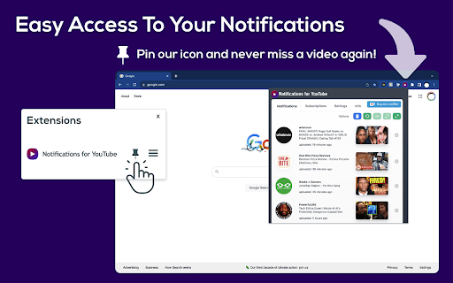 Notifications for YouTube screenshot