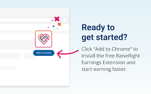 RaiseRight Earnings Extension screenshot