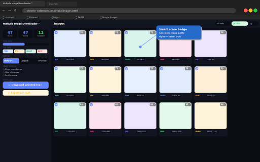 Multiple Image Downloader™ screenshot