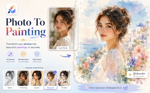 Photo To Painting - AI Art Converter screenshot