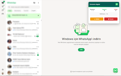 WAMS - Whatsapp Bulk Message Sender screenshot